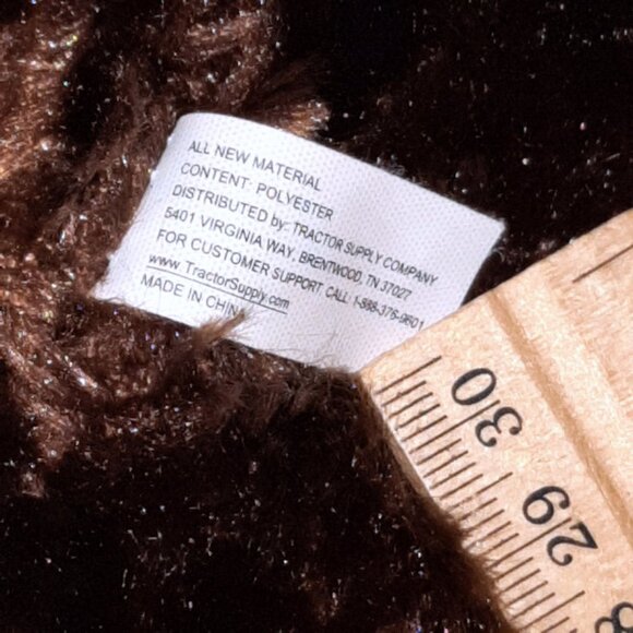 Miranda Lambert Mutt Nation Brown Dog Squeaker With Bandana Plush Toy 10" - Picture 6 of 6